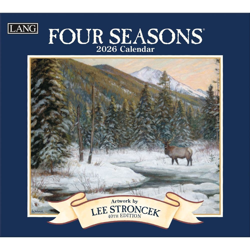Four Seasons 2026 Wall Calendar by Lee Stroncek Main Image
