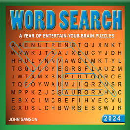 Word Search 2024 Desk Calendar