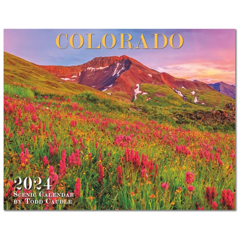 Colorado Caudle 2024 Wall Calendar Main