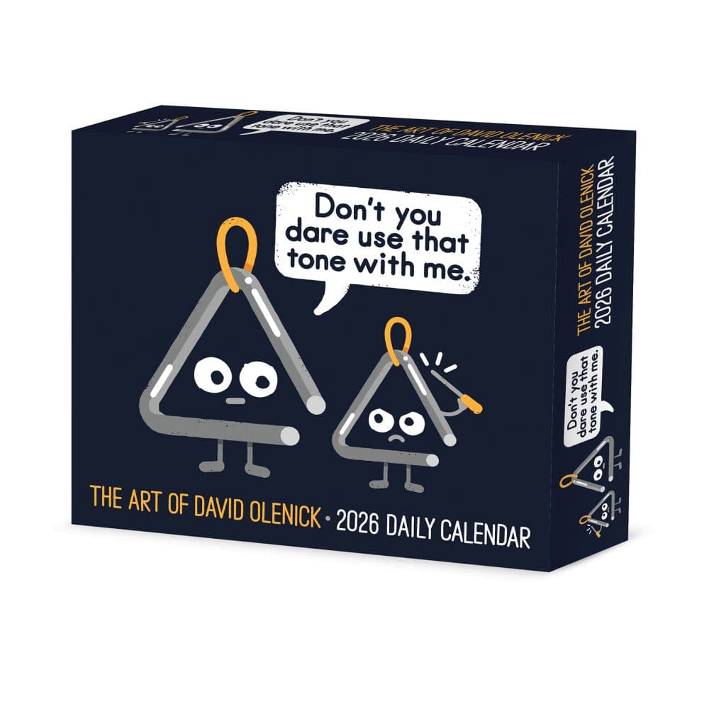Lets Pretend by David Olenick 2026 Desk Calendar Main Image