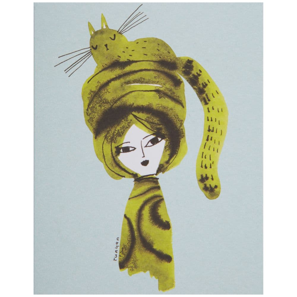 Ladies with Cat Hats Boxed Note Cards Second Alternate Image width=&quot;1000&quot; height=&quot;1000&quot;