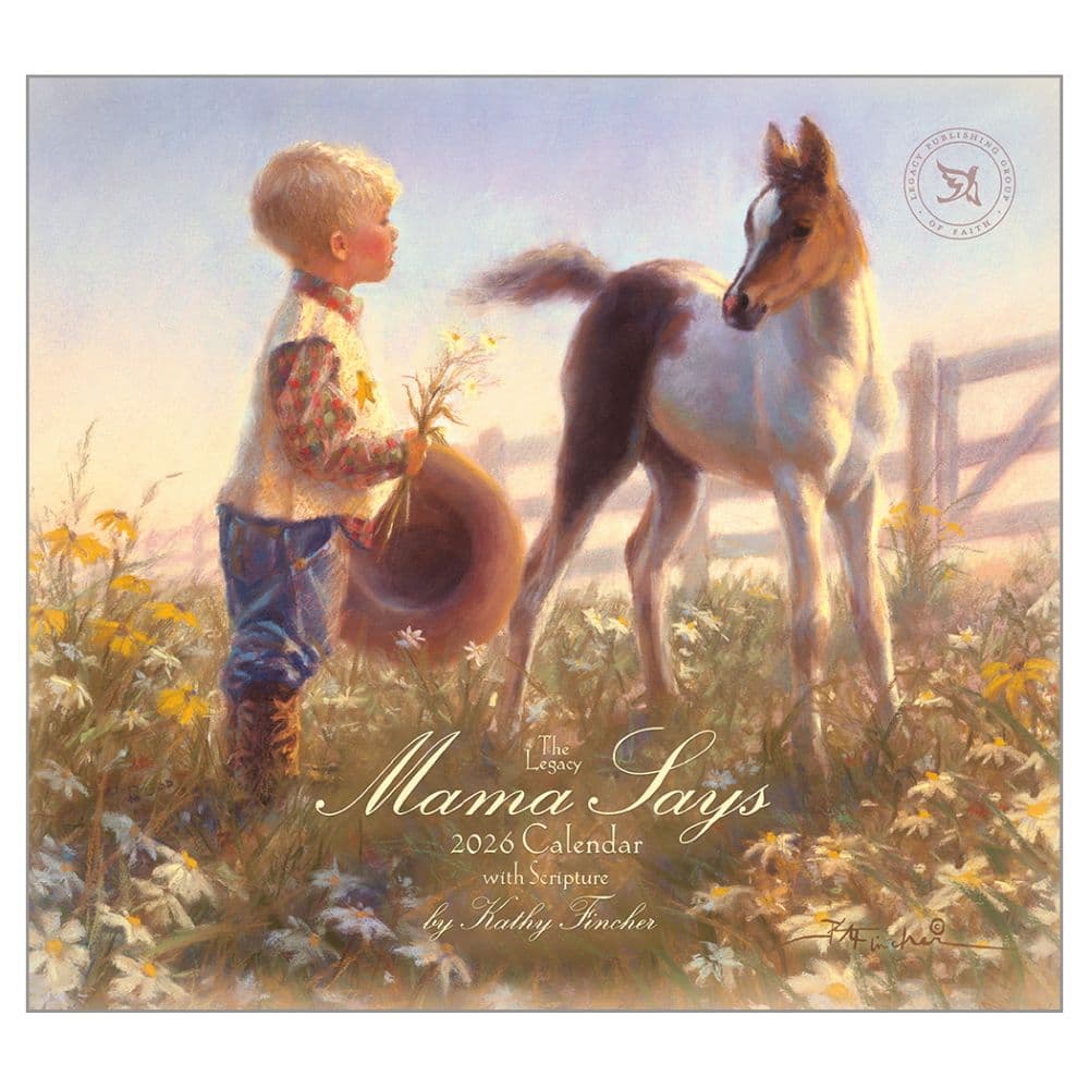 Mama Says by Kathy Fincher 2026 Wall Calendar Main Image