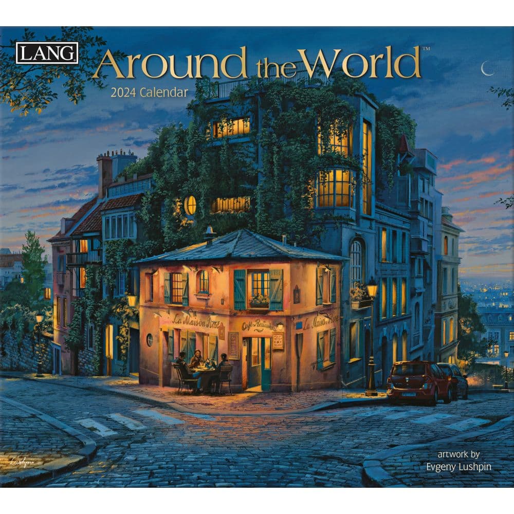 Around The World 2024 Wall Calendar