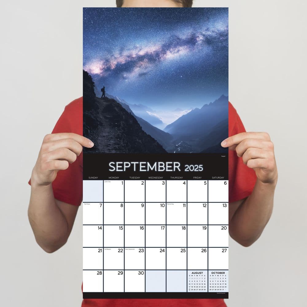 Stargazing 2025 Wall Calendar Fourth Alternate Image