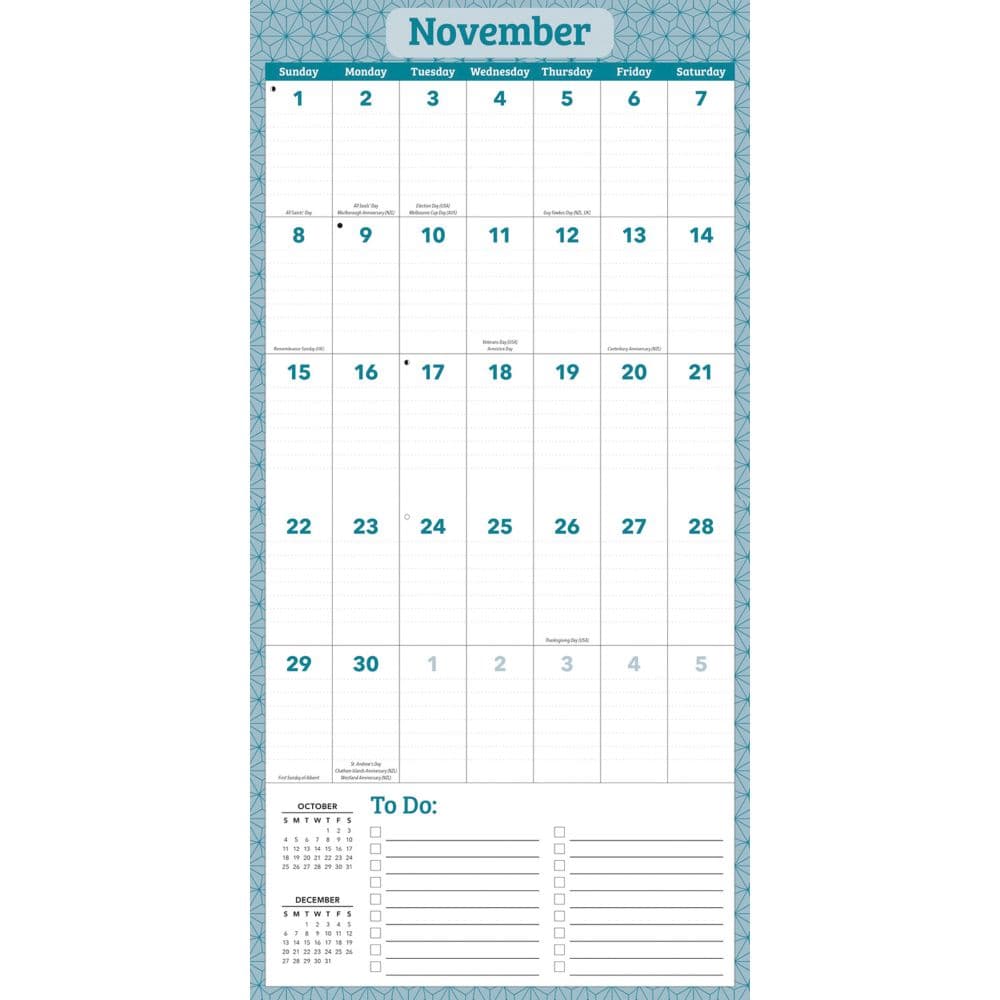 Large Grid 2026 Wall Calendar Fourth Alternate Image