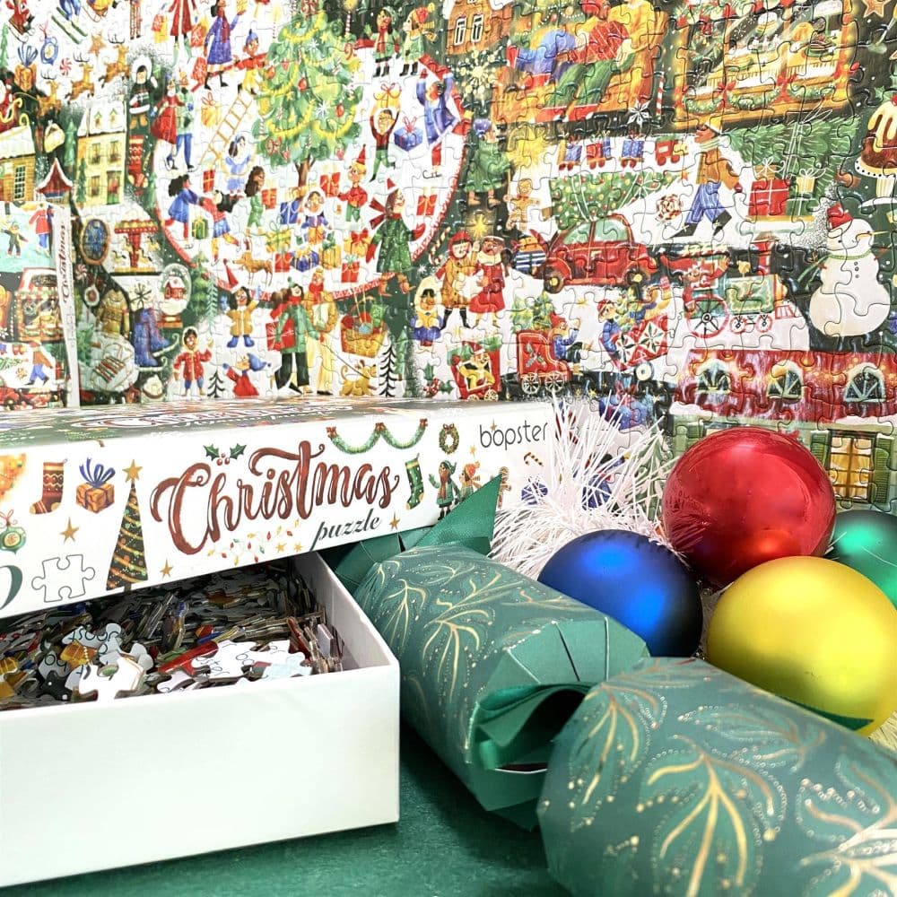 Christmas Illustrated 1000 Piece Puzzle Fifth  Alternate Image