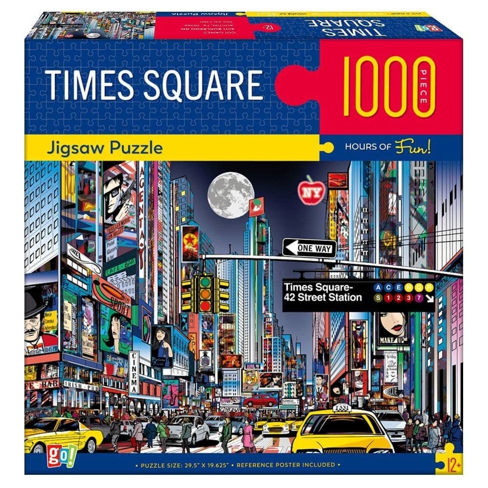 image Times Square 1000 Piece Puzzle Main Product Image