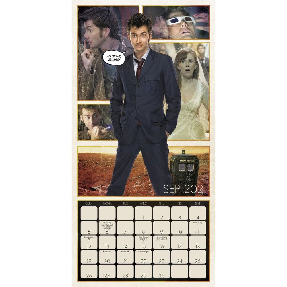 Doctor Who Mini Wall Calendar - Calendars.com