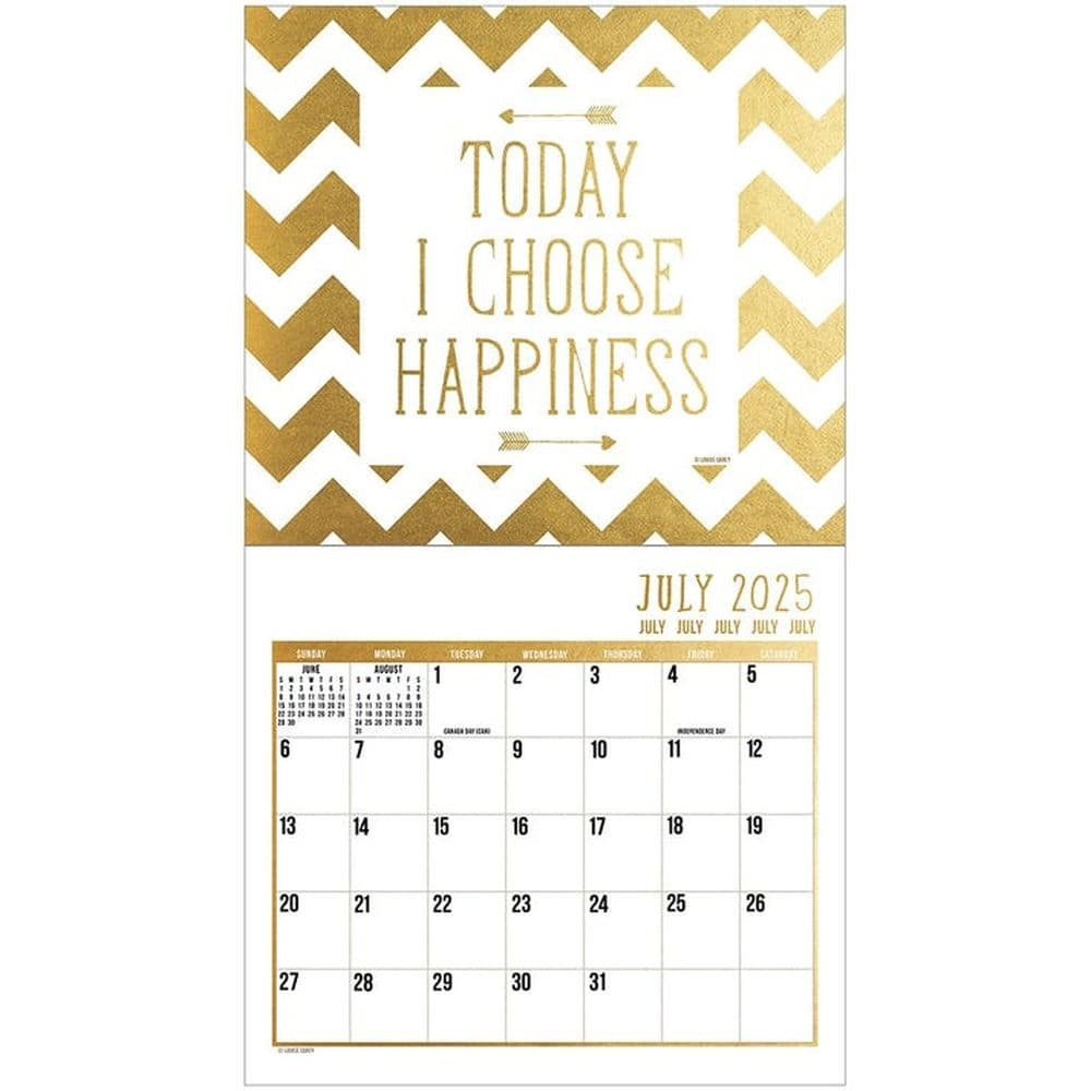 Live Laugh Love Carey 2025 Wall Calendar