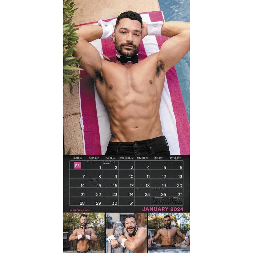 Chippendales 2024 Wall Calendar