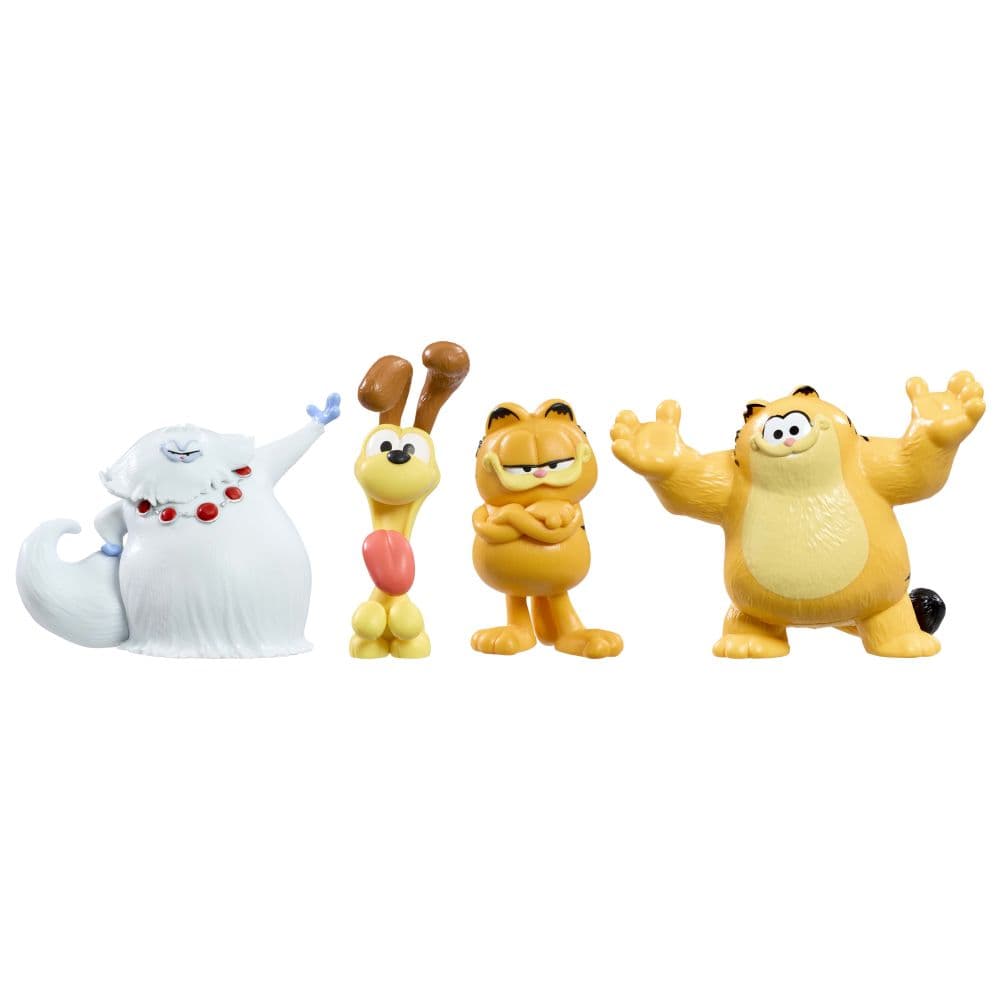 Garfield 4 Piece Figure Set Main Product Image