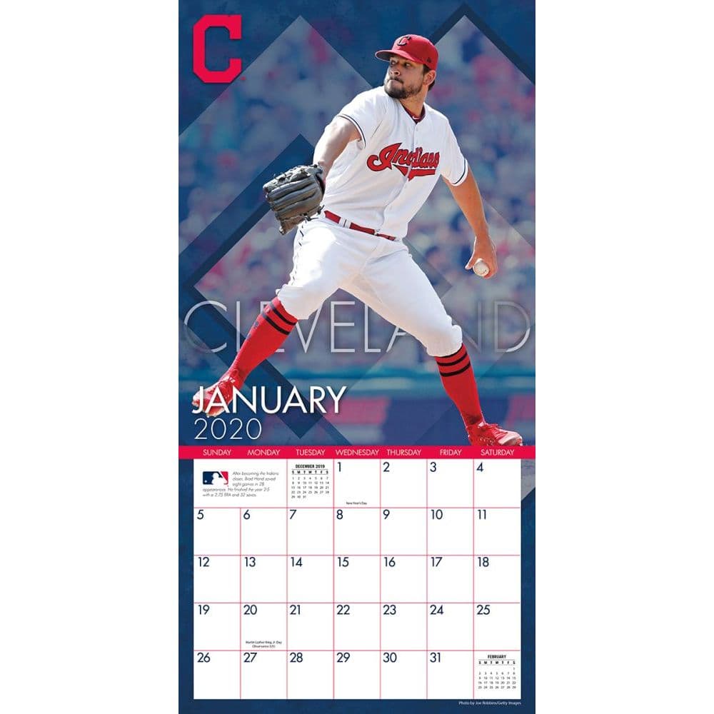 Cleveland Indians Wall Calendar