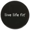 image Fitness Disc Sliders (Black) Main Image