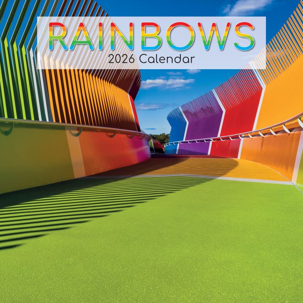 Rainbows 2026 Wall Calendar Main Image