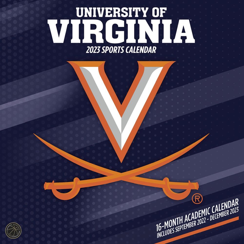University of Virginia Cavaliers 2023 Wall Calendar