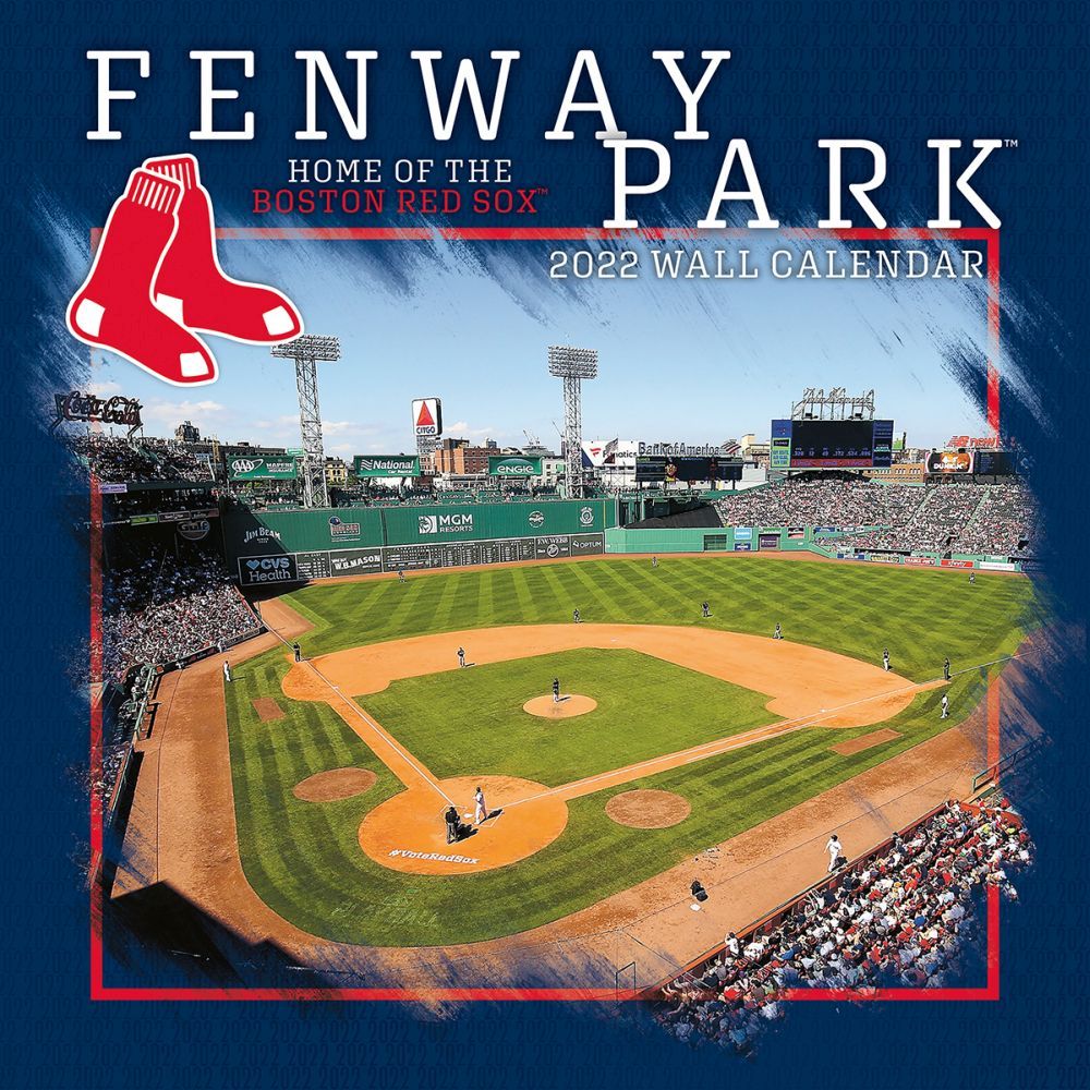 MLB Fenway Park Boston 2022 Wall Calendar