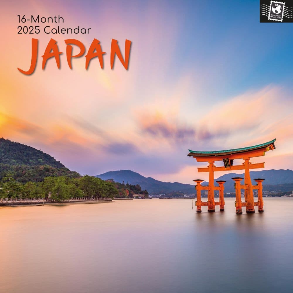 Japan 2025 Wall Calendar