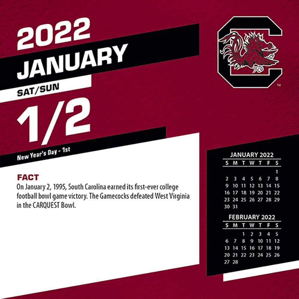 University Of South Carolina Holiday Calendar 2022