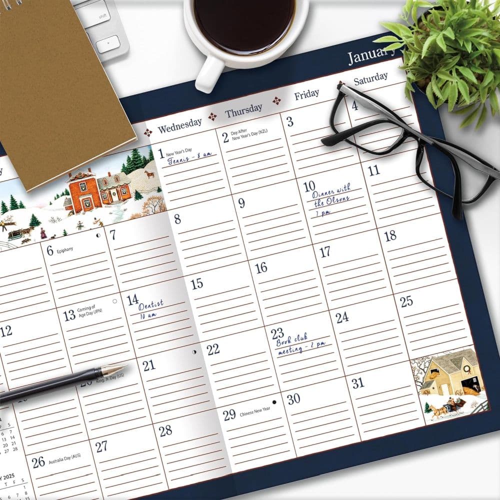 Linda Nelson Stocks 2025 Monthly Planner