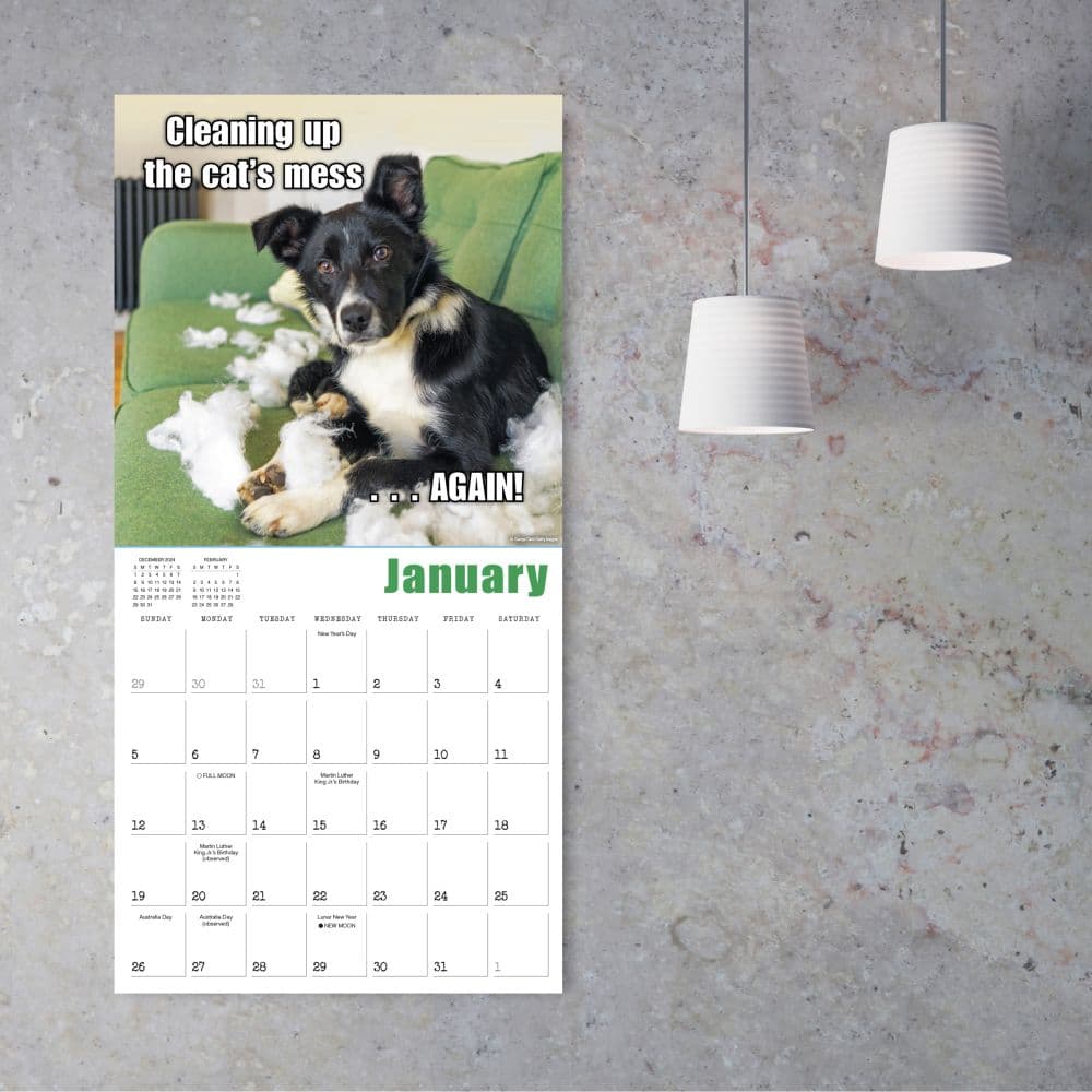 Mutt Memes 2025 Wall Calendar Fourth Alternate Image width=&quot;1000&quot; height=&quot;1000&quot;