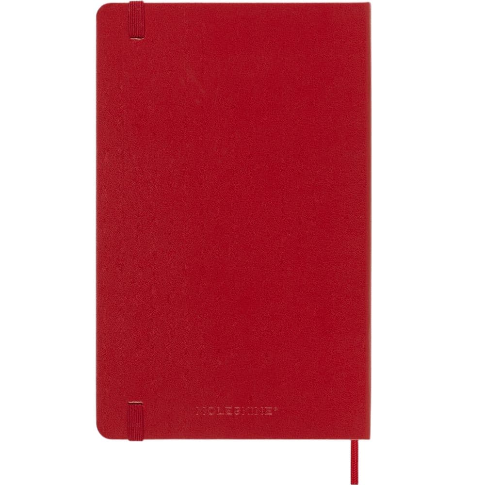 Moleskine Scarlet Red 2027 Large Hard Cover Weekly Planner Sixth Alternate Image