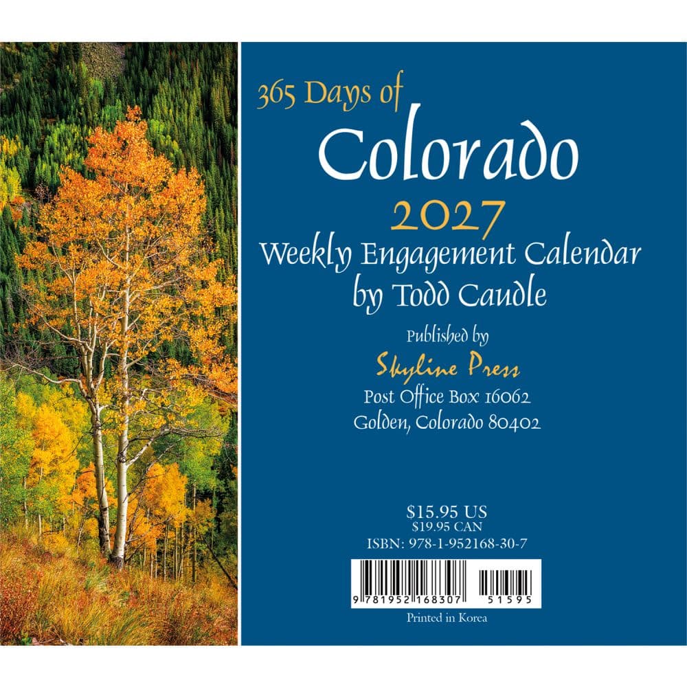 365 Days of Colorado 2027 Engagement Planner First Alternate Image