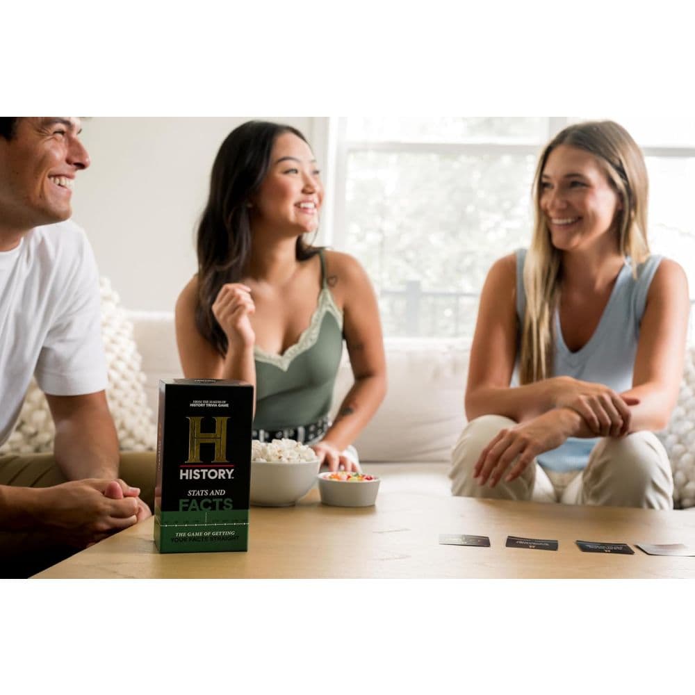 History Channel Stats and Facts Trivia Card Game Eighth Alternate Image