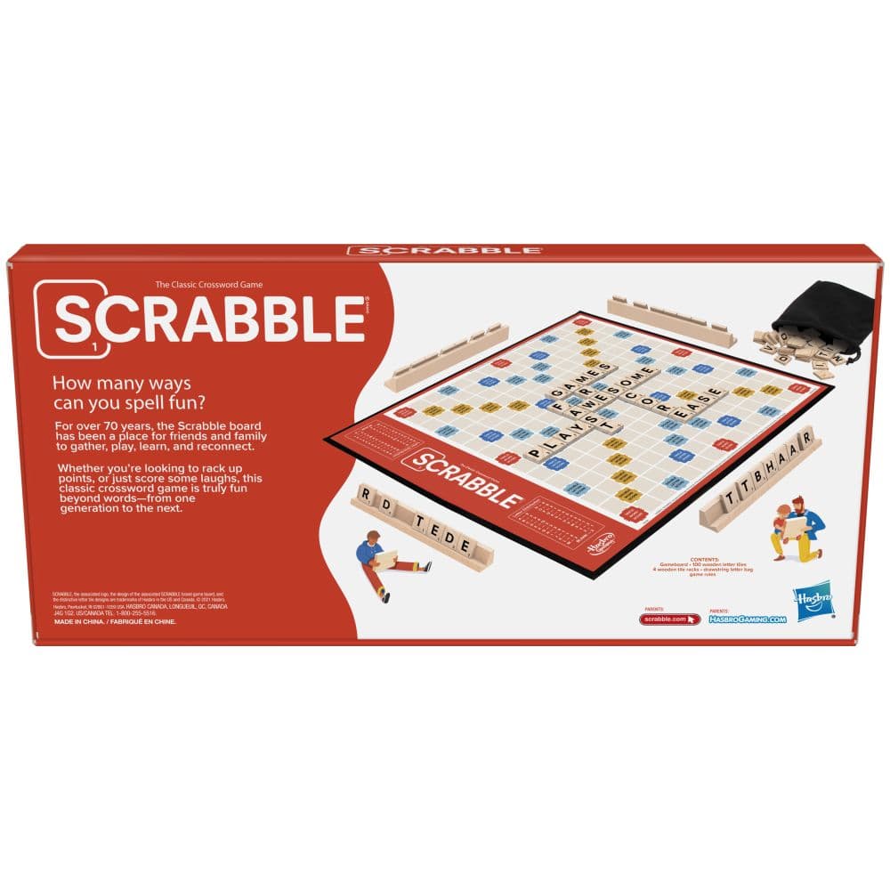 Scrabble Board Game First Alternate Image