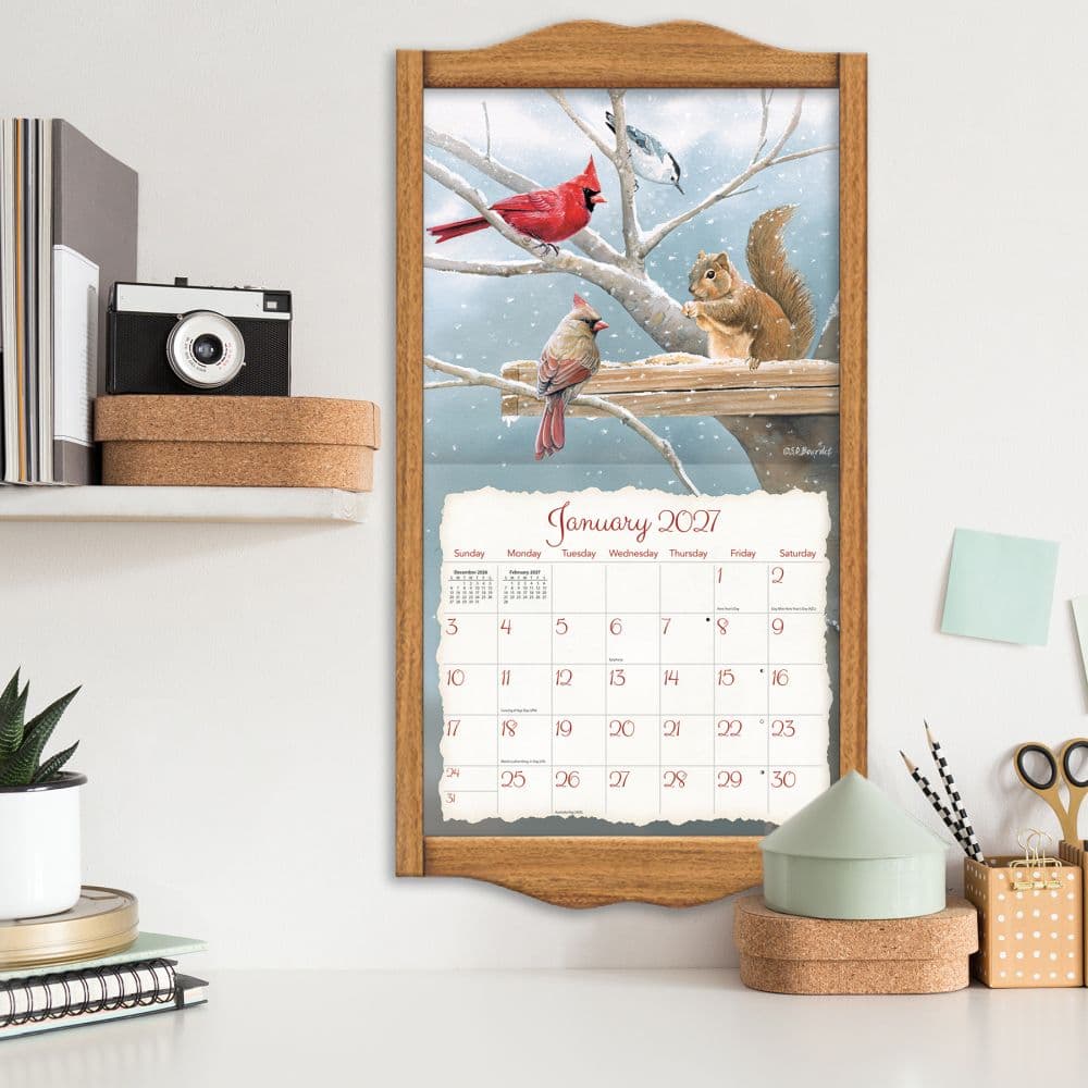 Songbirds 2027 Wall Calendar by Susan Bourdet Sixth Alternate Image