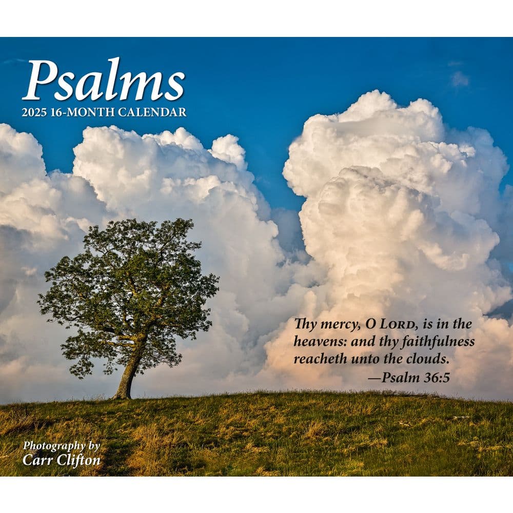 Psalms Deluxe 2025 Wall Calendar Main Product Image width=&quot;1000&quot; height=&quot;1000&quot;