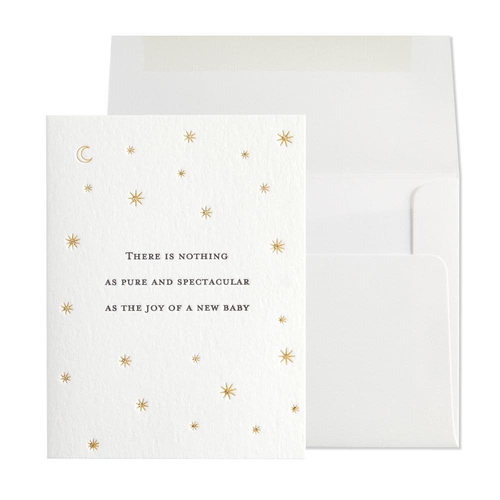 Copy Driven Letterpress New Baby Card Main Product Image width="1000" height="1000"
