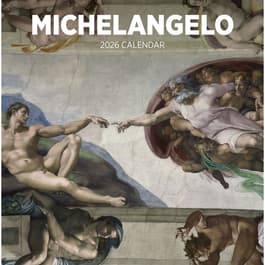 Michelangelo 2026 Wall Calendar (Bilingual)