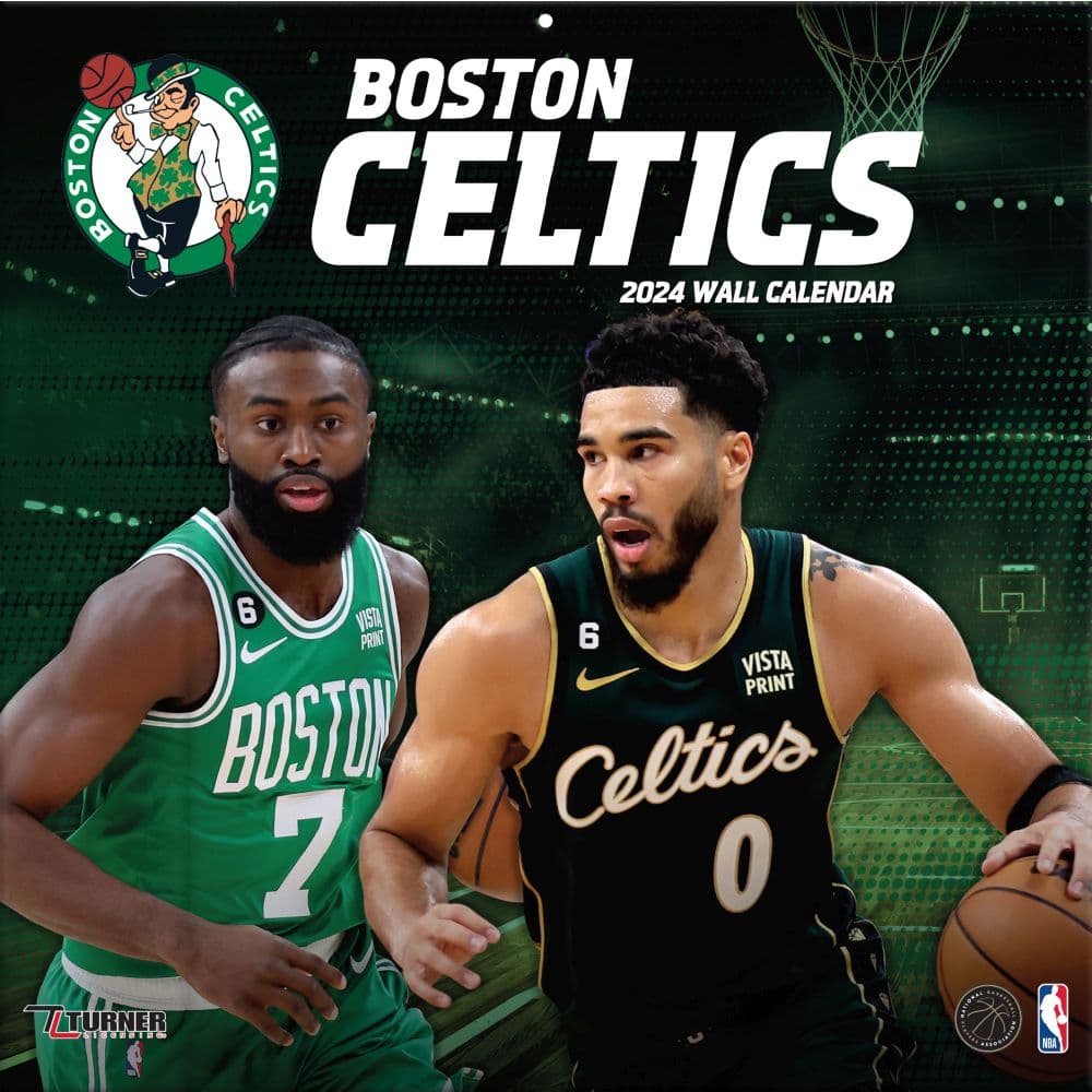 NBA Boston Celtics 2024 Wall Calendar
