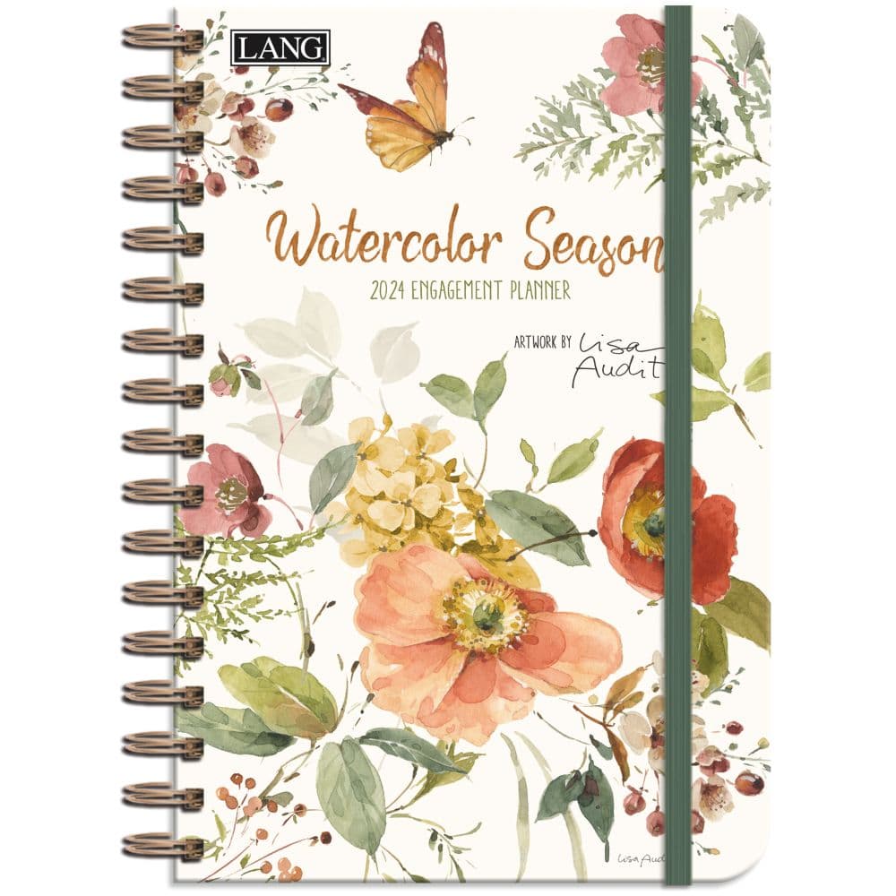 Watercolor Seasons 2024 Engagement Planner