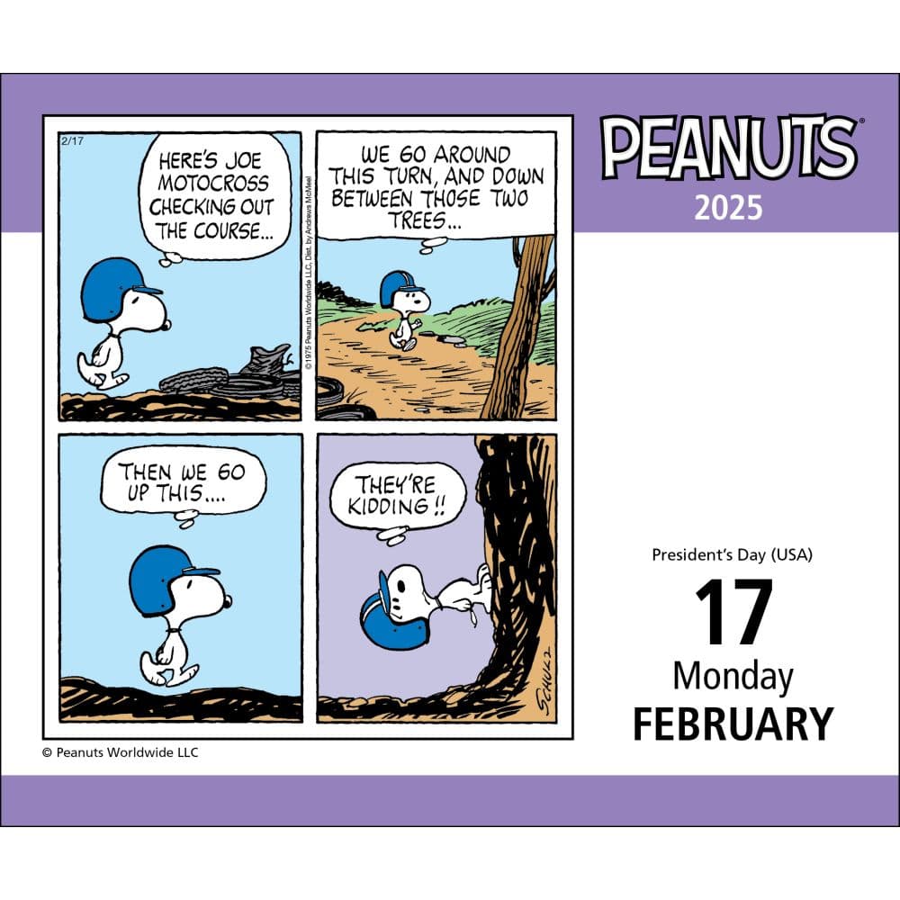 Peanuts 2025 Desk Calendar First Alternate Image width=&quot;1000&quot; height=&quot;1000&quot;