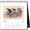 image Cycling 2025 Easel Desk Calendar Second Alternate Image width="1000" height="1000"