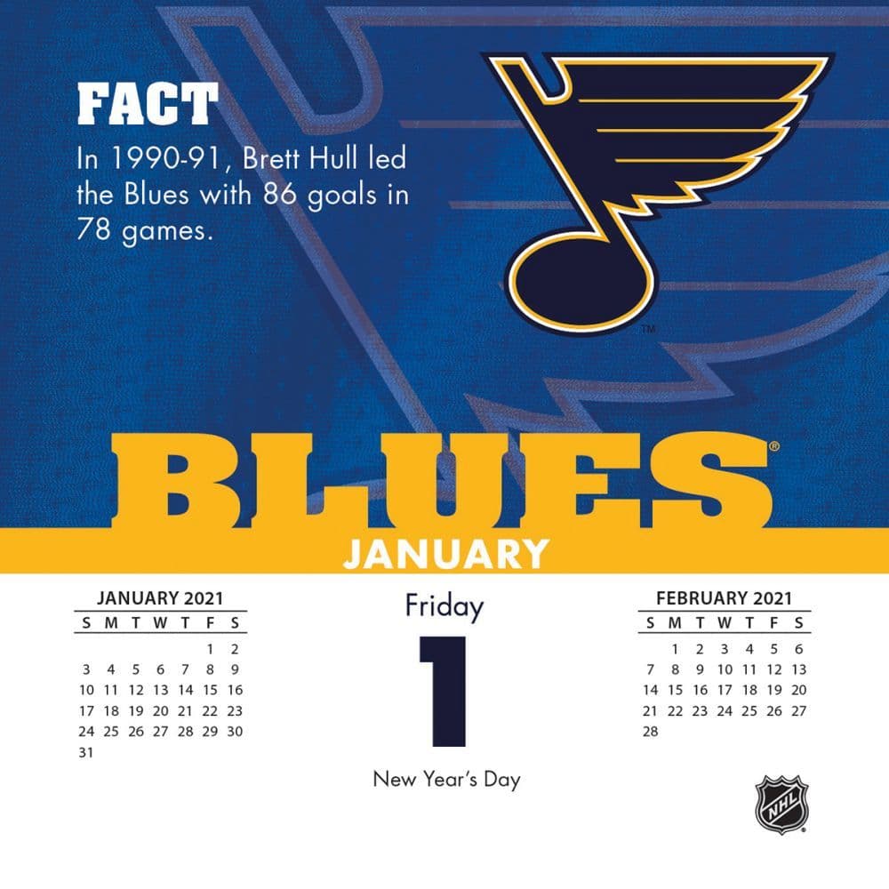 nhl blues schedule