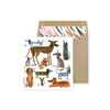 image Dogs and One Cat Blank Card Main Product Image width=&quot;1000&quot; height=&quot;1000&quot;