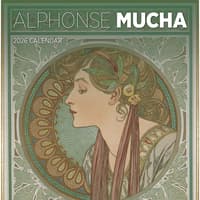 image Alphonse Mucha 2026 Wall Calendar  Main Image