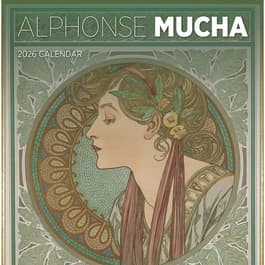 Mucha Art Nouveau 2026 Wall Calendar