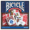 image Bicycle Cards Art 2025 Mini Wall Calendar Main Image