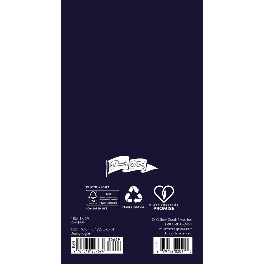 Starry Night 2 Year 2026 Pocket Planner First Alternate Image