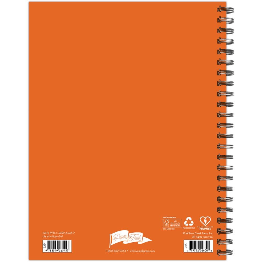 Life of Busy Girl Academic 2027 Weekly Planner First Alternate Image