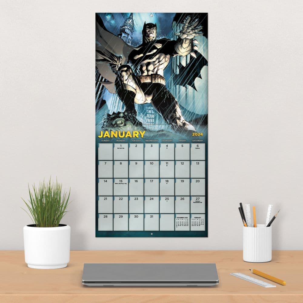 Batman 2024 Wall Calendar Alternate Image 5