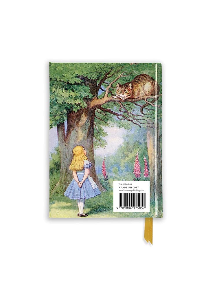 Alice &amp; Cheshire Cat Pkt Planner back cover  width=&#39;&#39;1000&#39;&#39; height=&#39;&#39;1000&#39;&#39;