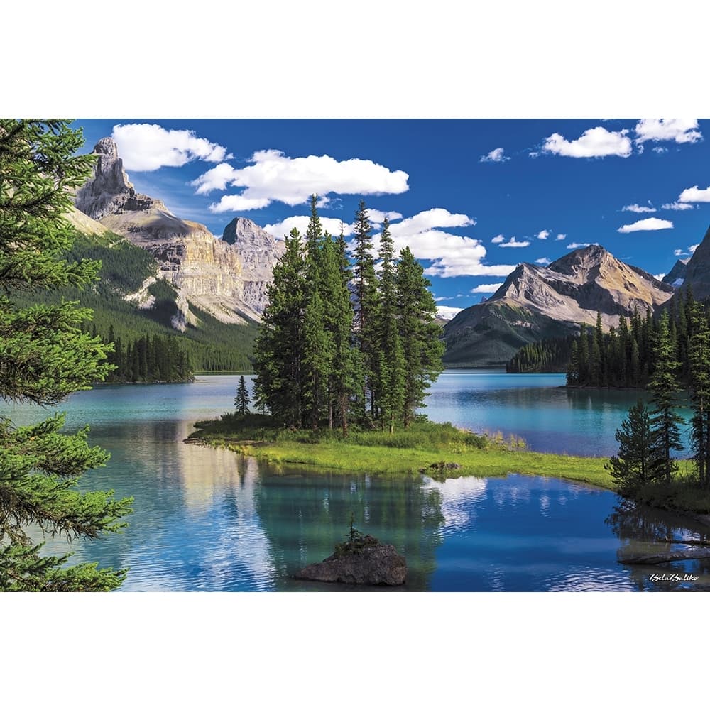 Majestic Parks Mal Lake 1 1000 Piece Puzzle Alternate Image 1