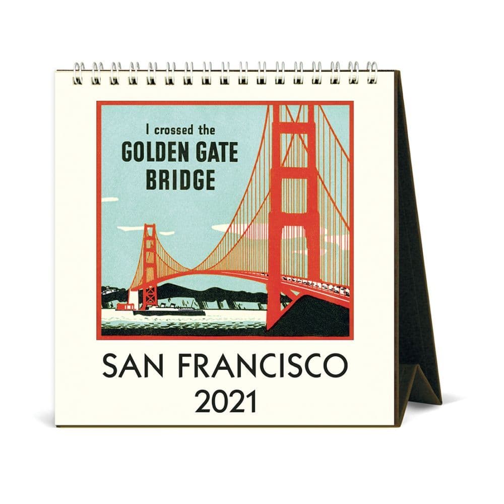 San Francisco Art Easel Calendar