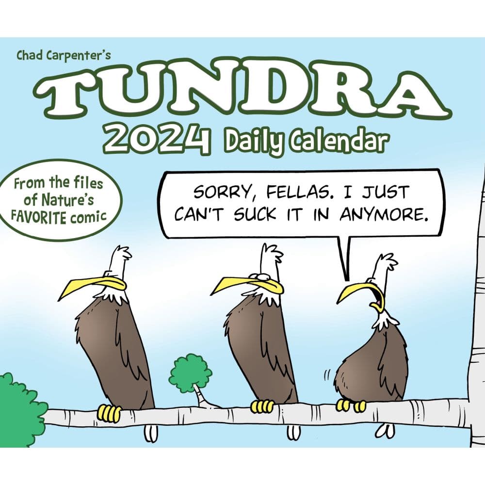 Tundra 2024 Desk Calendar