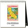 image Nostalgic California 2025 Easel Desk Calendar Main Image