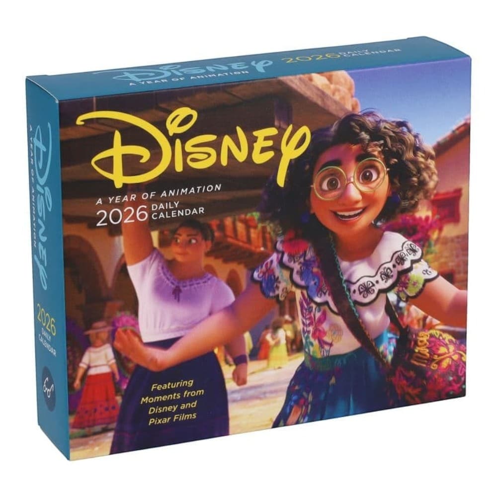 Disney A Year of Animation 2026 Desk Calendar Main Product Image
